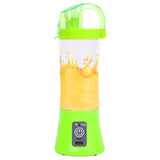 380ML Portable Blender Juicer Cup USB Rechargeable Electric Automatic Vegetable Fruit Citrus Orange Juice Maker Cup Mixer Bottle