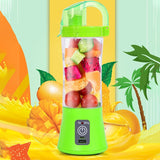 380ML Portable Blender Juicer Cup USB Rechargeable Electric Automatic Vegetable Fruit Citrus Orange Juice Maker Cup Mixer Bottle