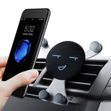 Gravity Car Phone Holder Air Vent Mount Grip Cell Smartphone Holder For iPhone 7 Plus Phone In Car Mobile Phone Holder Stand GPS