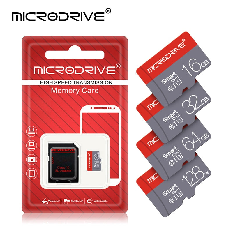 Real capacity Micro SD Memory Card 8GB/16GB/32GB/64GB/128GB Class 10 Memori Micro SD Card for Samsung smartphone flash card