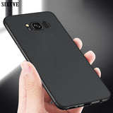SIXEVE Ultra Thin Cell Phone Case For Samsung Galaxy S6 S7 Edge S8 S9 S10 e Lite Plus S8Plus S9Plus Duos TPU Silicone Back Cover