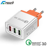 Universal 18 W USB Quick charge 3.0 5V 3A for Iphone 7 8  EU US Plug Mobile Phone Fast charger charging for Samsug s8 s9 Huawei