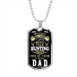 Hunting Dog Tag Necklace