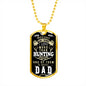 Hunting Dog Tag Necklace