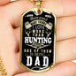 Hunting Dog Tag Necklace