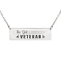 This Girl Is Protected By A Veteran Necklace