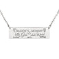Daddy little girl Necklace