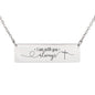 I Am With You Always Necklace